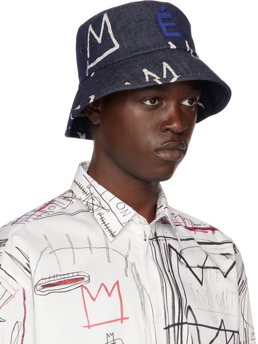 Шапка Études Indigo Denim Crown Bucket Hat Синьо | E23NC921C00540, 1
