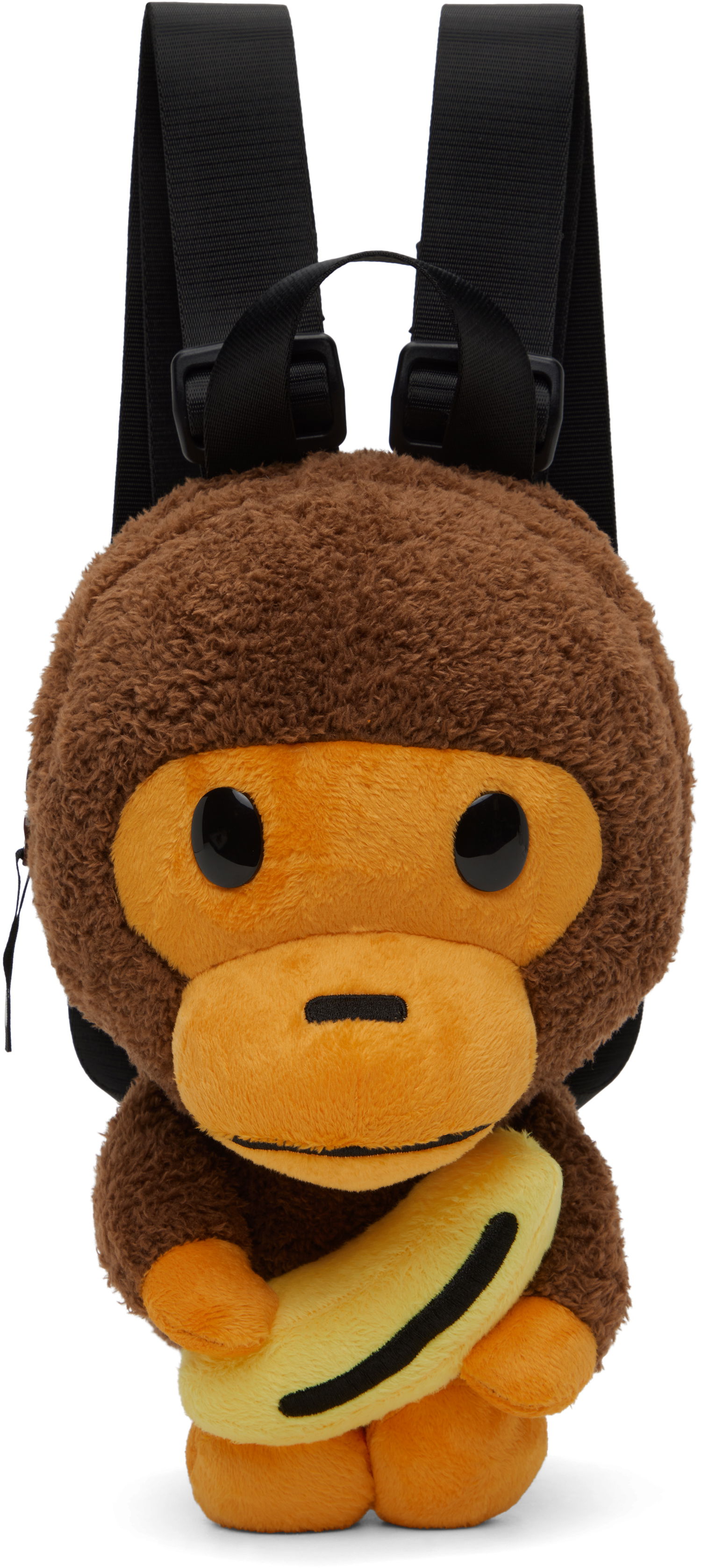 Раница BAPE A Bathing Ape Baby Milo Banana Plush Backpack Кафяво | 002BAL303004K, 0