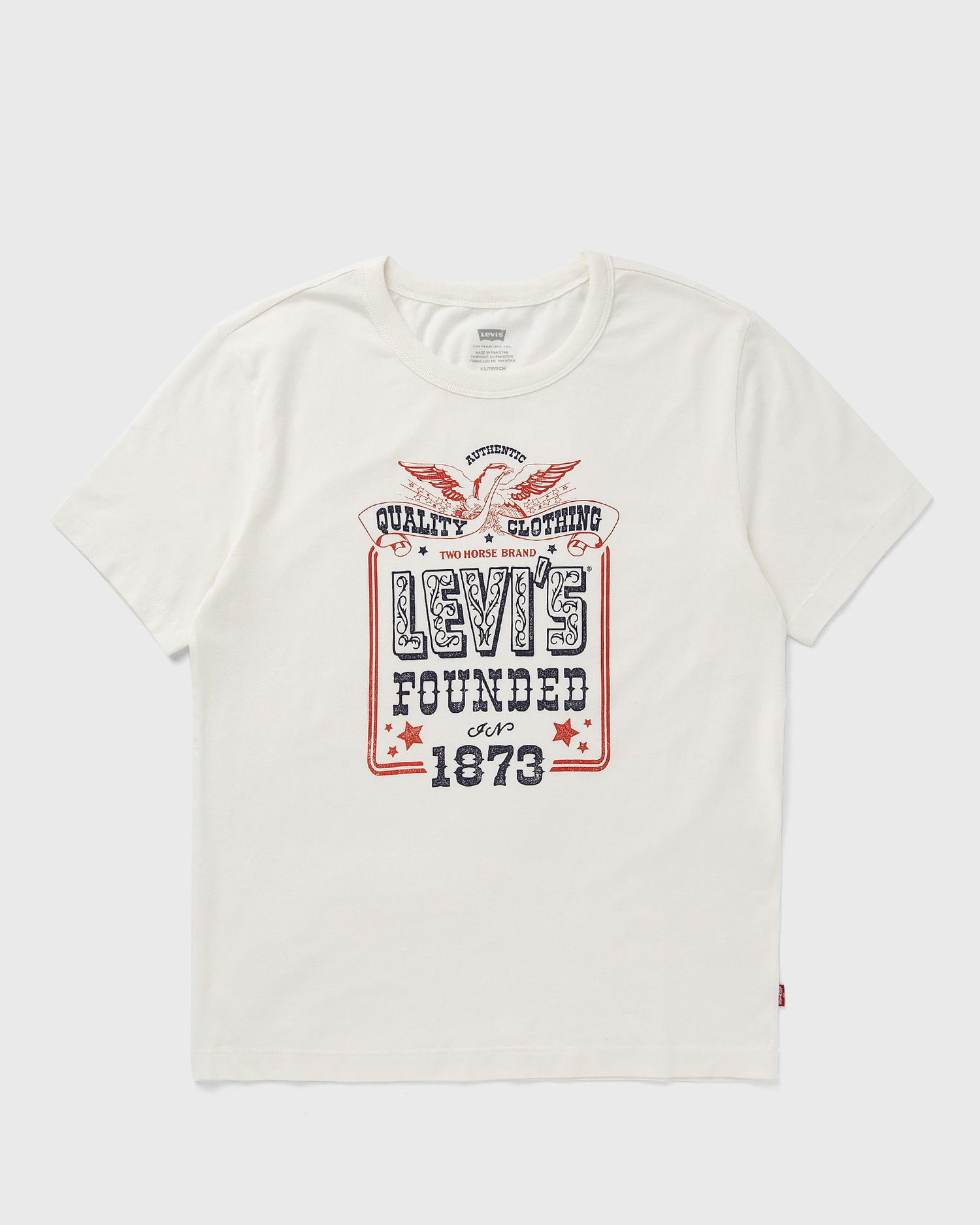 Тениска Levi's Levi's Graphic Iconic T-Shirt, Short Sleeves Бяло | A8802-0041, 0