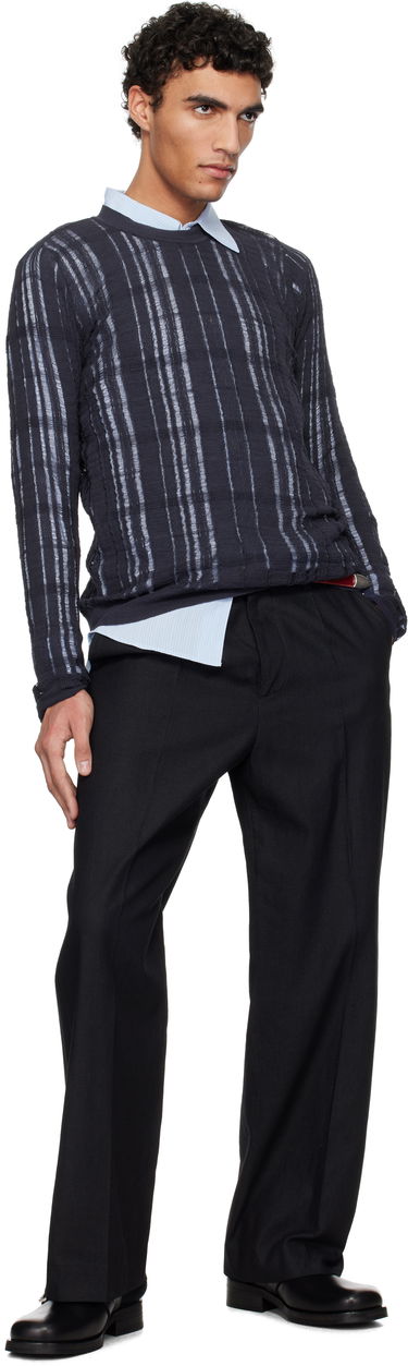 Пуловер OUR LEGACY Our Legacy Formal Roundneck Sweater Тъмно синьо | M2253FW, 3