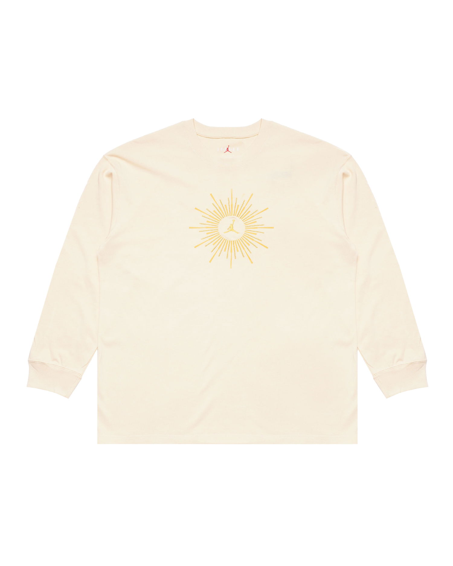 Тениска Jordan Air Jordan WMNS FLIGHT LONGSLEEVE OVERSIZED TEE 'Heiress of Optimism' Бежово | FN5356-294, 0