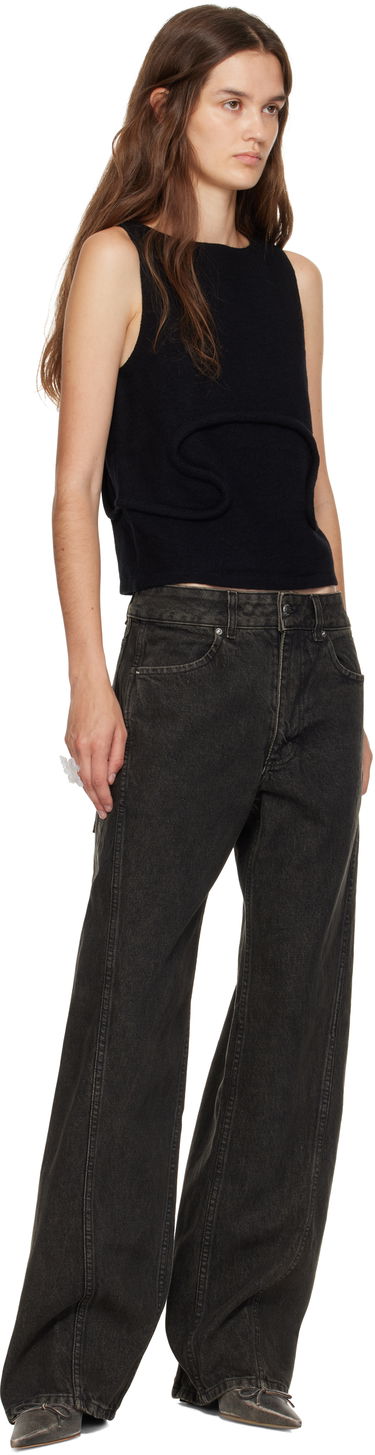 Потник Eckhaus Latta Eckhaus Latta Pallas Tank Top Черно | 1405-EL-PF25-D -, 3