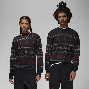 Суитчър Jordan Holiday Sweatshirt Черно | FD7463-010, 3