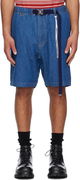 Mastermind World Belted Easy Denim Shorts