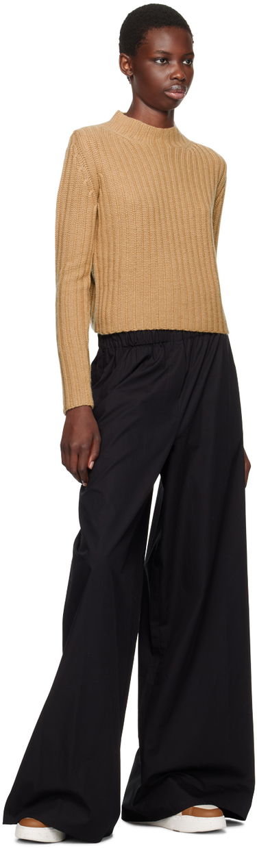 Пуловер Max Mara Max Mara Aloa Mock Neck Sweater Кафяво | 2421366022600 MM12037, 3
