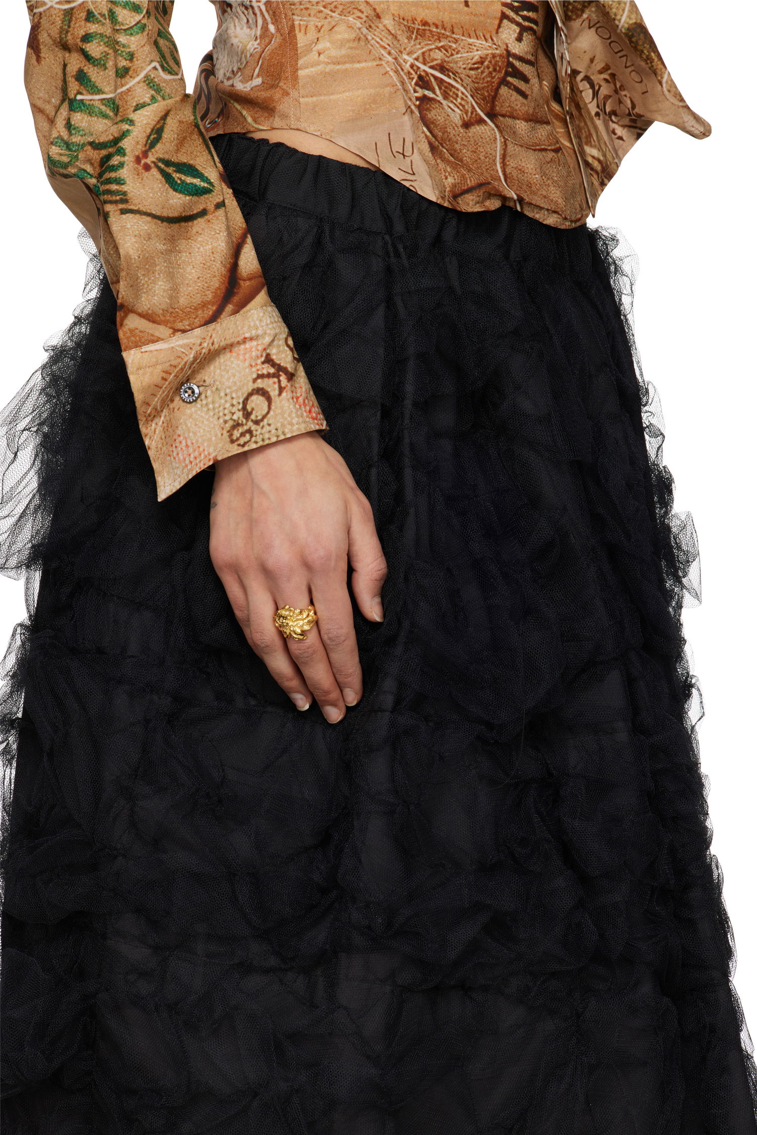 Пръстен Chopova Lowena Chopova Lowena Lily Ring Металик | 6560, 1