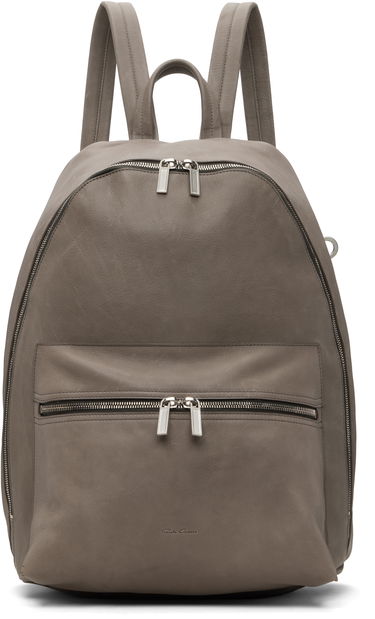 Раница Rick Owens Rick Owens Concordians Soft Buffalo Backpack Сиво | RA02E0771 LBU, 0