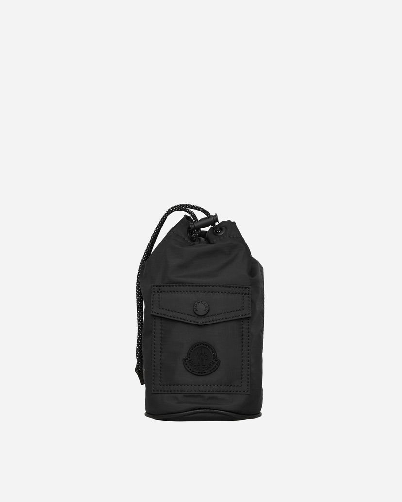 Flexstyle Moncler Mini Drawstring Phone Case Черно | 6B00006M3815 999