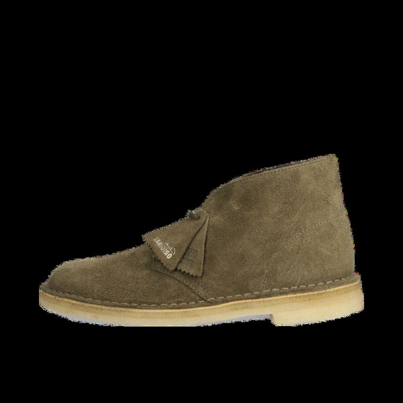 Кецове и обувки Clarks Desert Boot Suede Зелено | 26176626