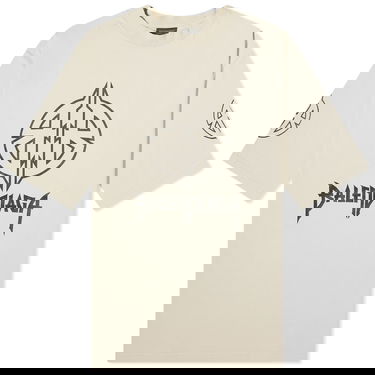 Тениска Balenciaga Paris T-Shirt Бежово | 764235-TPVI2-9711, 0