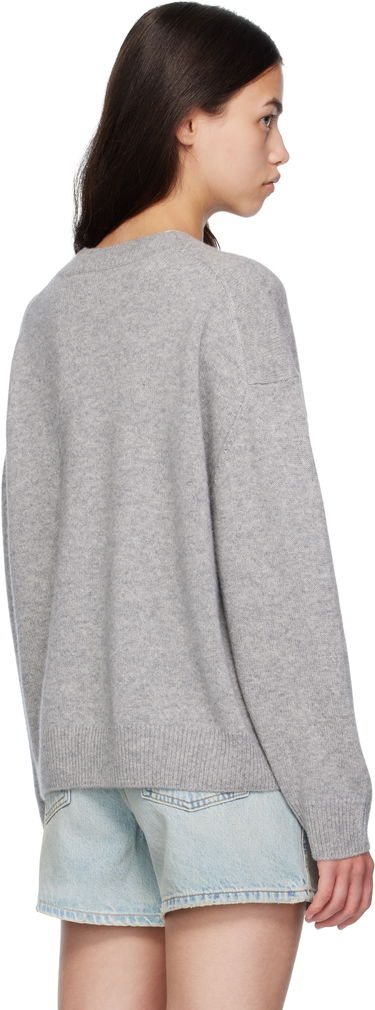 Пуловер Anine Bing Lee Crew Sweater Сиво | A-09-10662-MHG1, 2