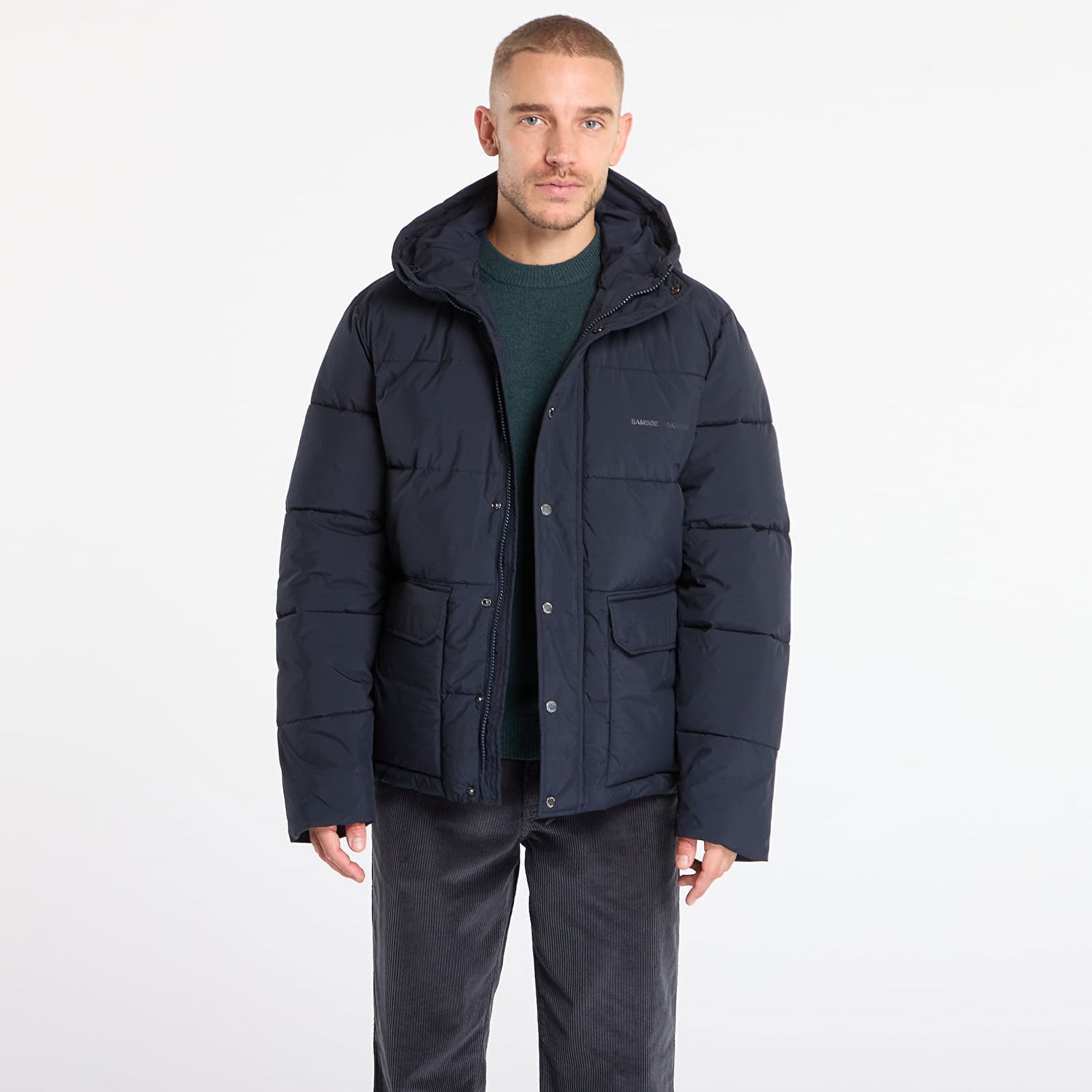 Пухо яке Samsoe Samsoe Saulf Puffer Jacket Тъмно синьо | M24300048_194011TCX, 0