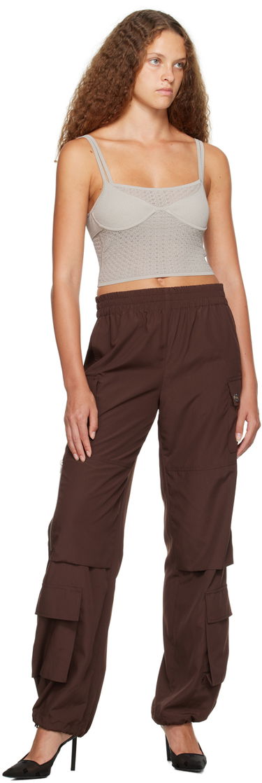 Карго панталони Dion Lee Pocket Cargo Trousers Кафяво | C2149P23, 3