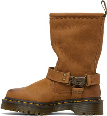 Облекло Dr. Martens Anistone Hi Leather Biker Boots Кафяво | 41644200, 2