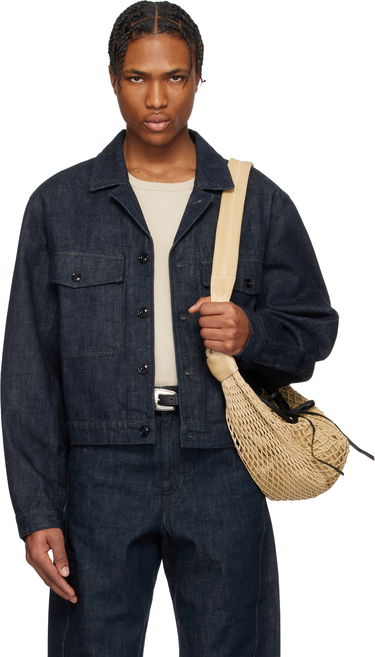 Чанта през рамо LEMAIRE Lemaire Trucker Denim Jacket Бежово | OW1142 LD068, 0
