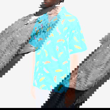 Риза Human Made Feather Aloha Vacation Shirt Синьо | HM25SH015-BL, 2