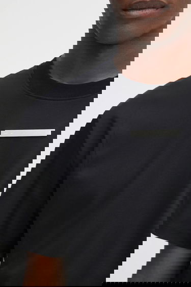Тениска HELIOT EMIL Heliot Emil Cotton T-Shirt Черно | PREAW25.M.09.139.BLK01, 3