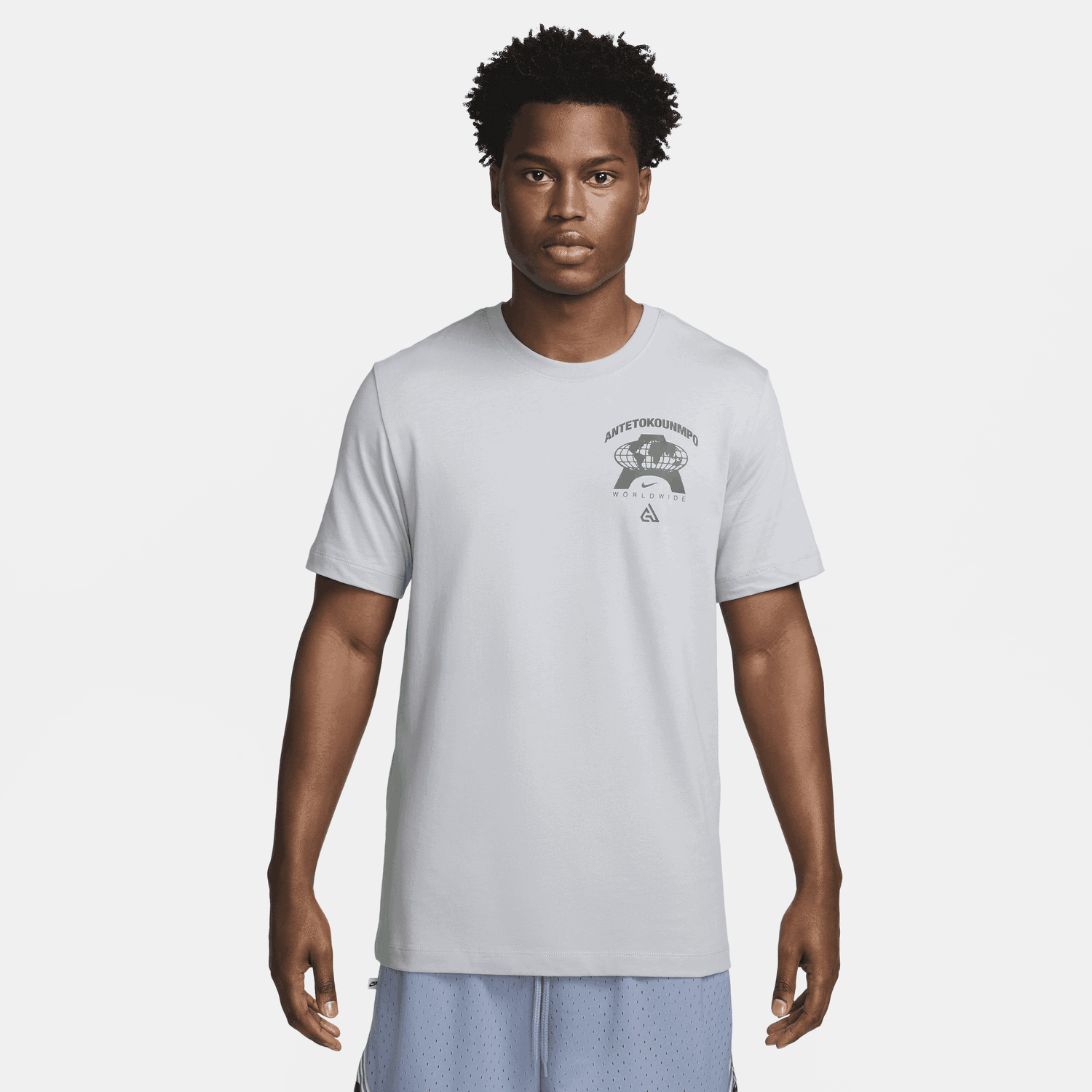 Тениска Nike M90 Giannis Бяло | FV8408-012, 0