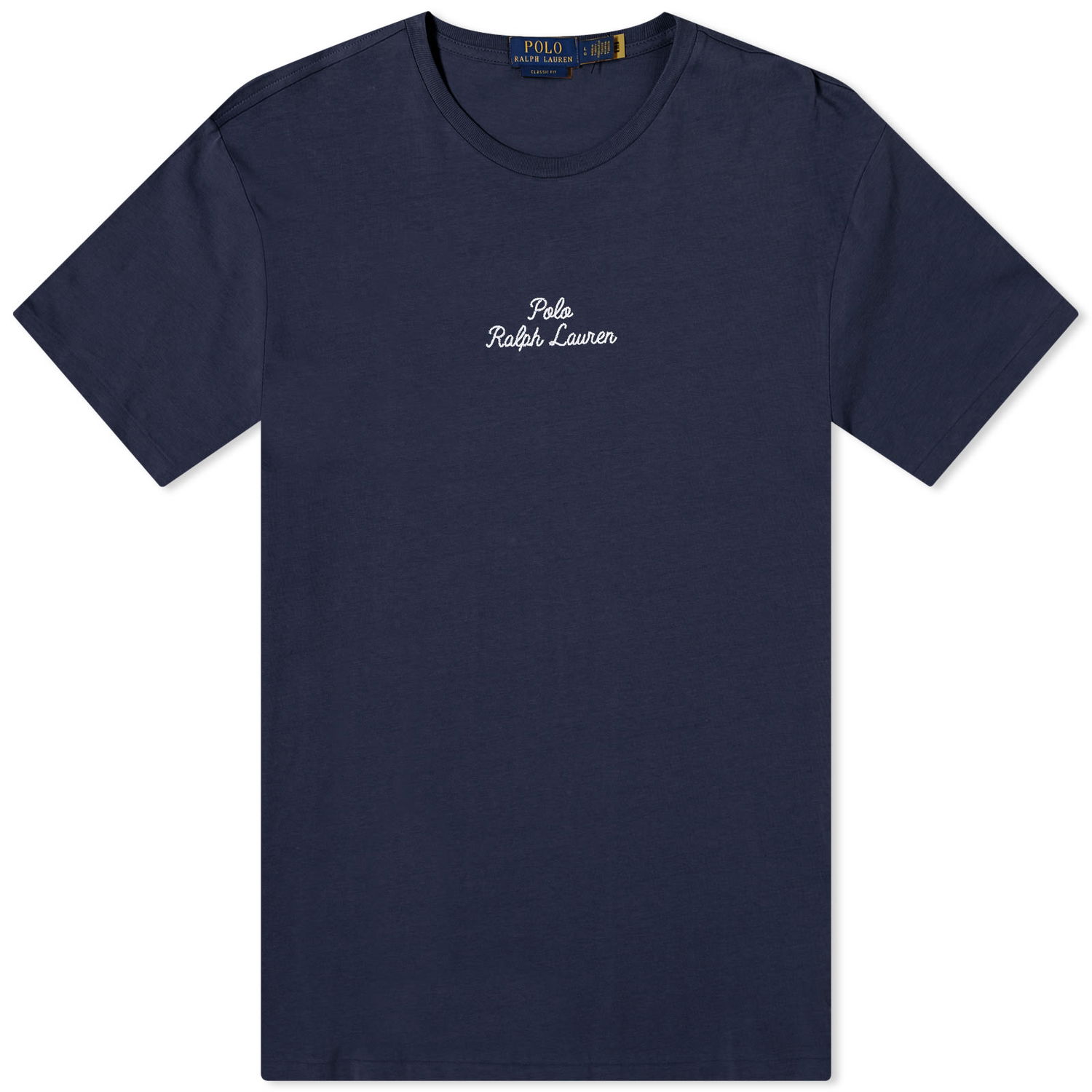 Тениска Polo by Ralph Lauren Chain Stitch Logo T-Shirt Тъмно синьо | 710936585003, 0