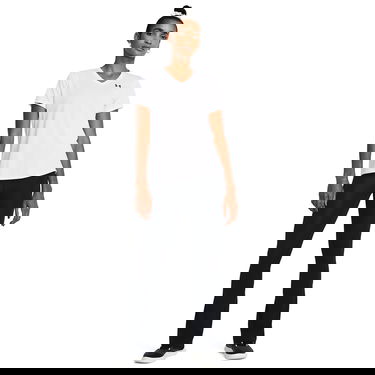 Тениска Under Armour Tech Short Sleeve V-Neck Solid T-Shirt Бяло | 1384229-100, 4