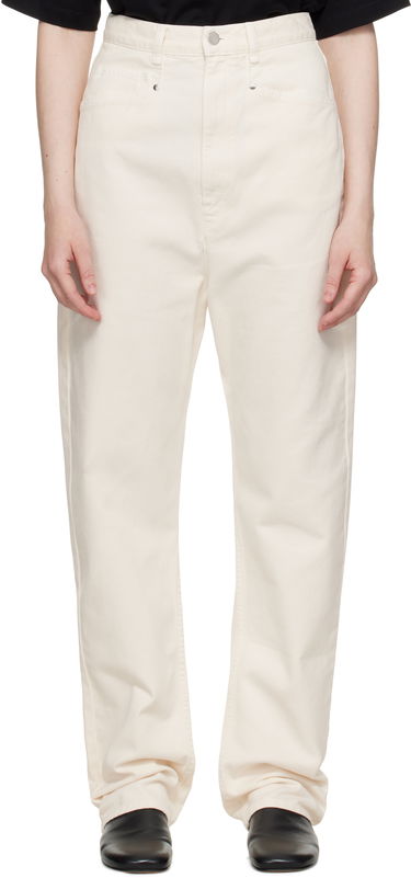 Дънки LEMAIRE Lemaire Dropped Crotch Jeans Бяло | PA1199 LD1034, 0