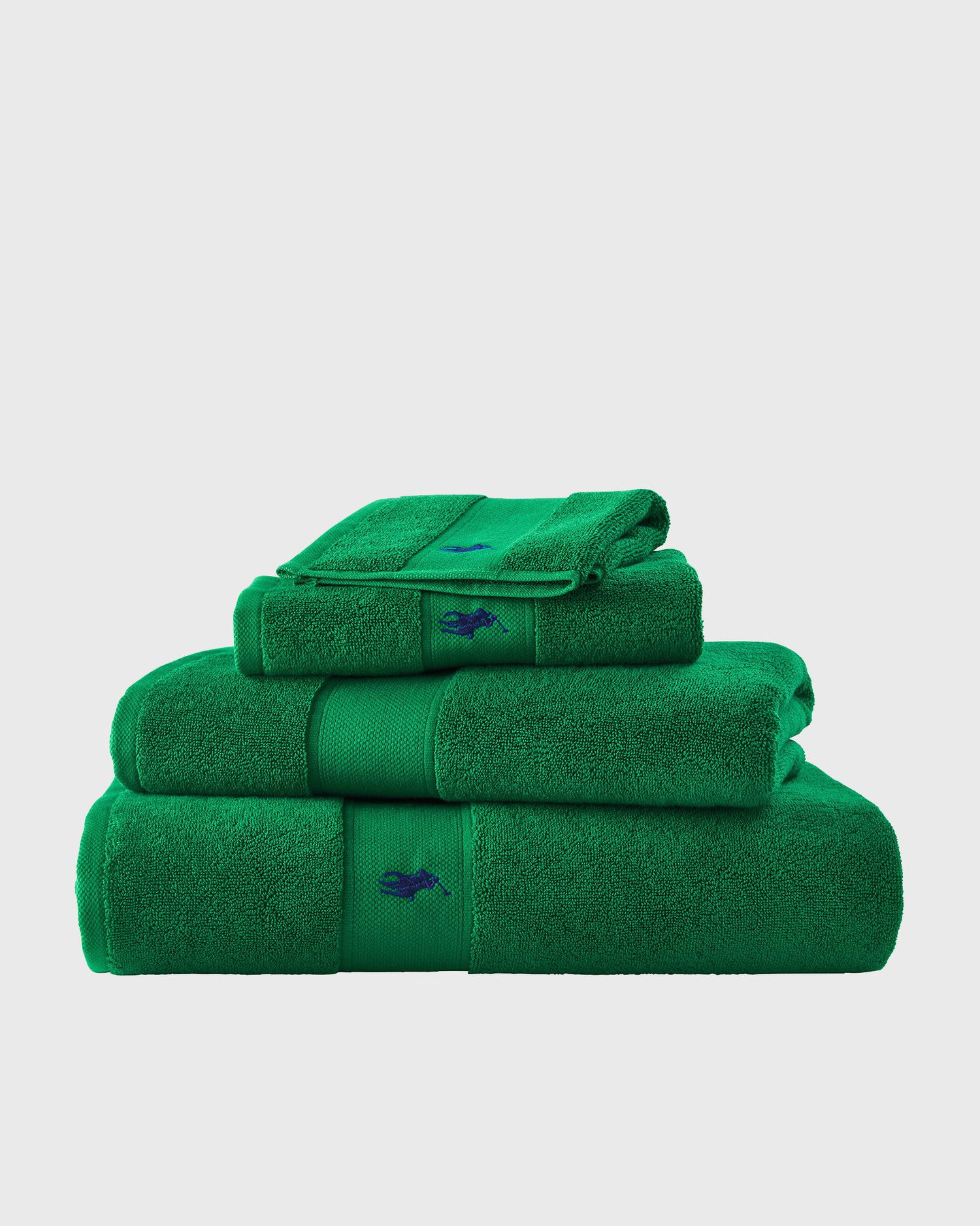 Домашен декор Polo by Ralph Lauren 70CMx140CM Bath Towel Зелено | 1042926, 1