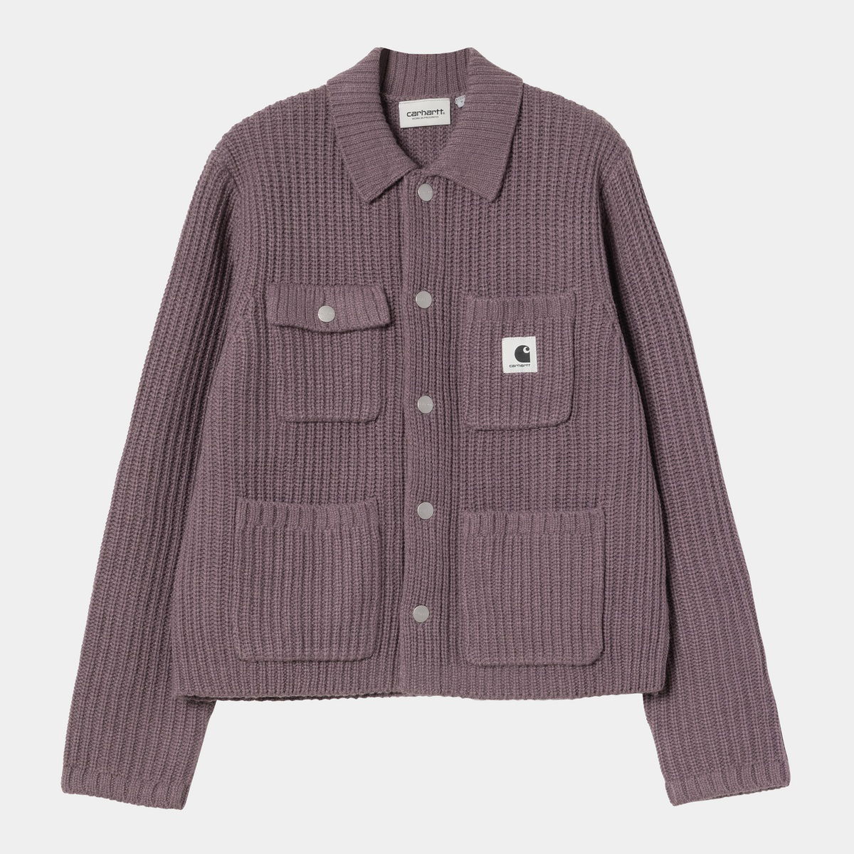 Пуловер Carhartt WIP Carhartt WIP Michigan Knit Sweater Лилаво | I035379_9, 0