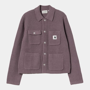 Пуловер Carhartt WIP Carhartt WIP Michigan Knit Sweater Лилаво | I035379_9, 0