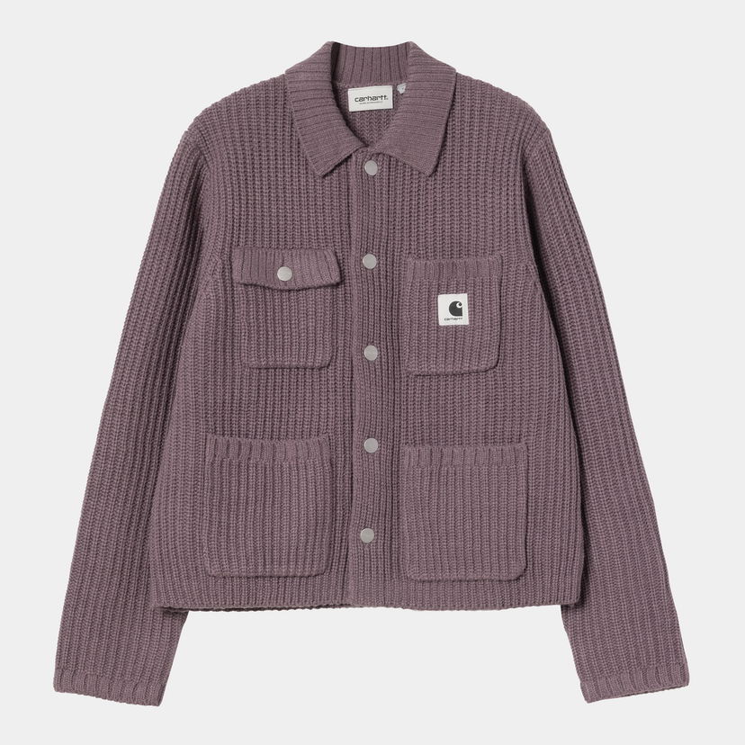 Пуловер Carhartt WIP Carhartt WIP Michigan Knit Sweater Лилаво | I035379_9