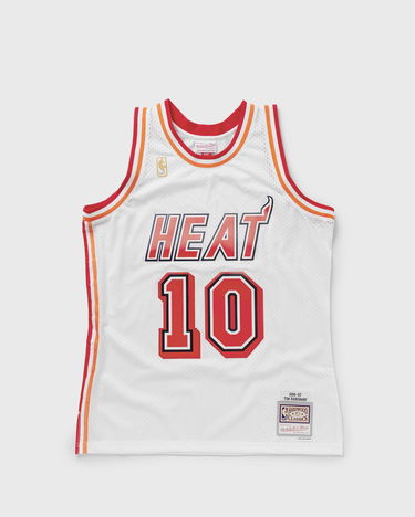Фланелка Mitchell & Ness NBA Swingman Jersey Miami Heat 1996-97 Tim Hardaway #10 Бяло | SMJY3375-MHE96THAWHIT, 0