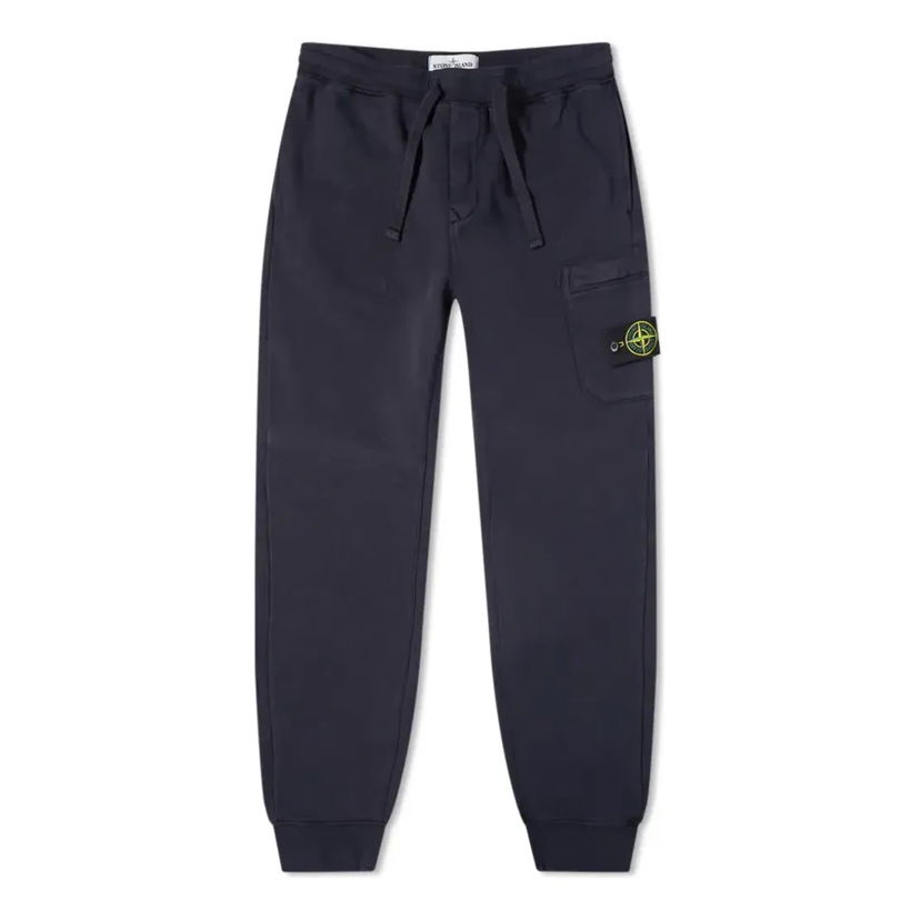 Спортни панталони Stone Island Fleece Joggers Синьо | 741564551-V0020