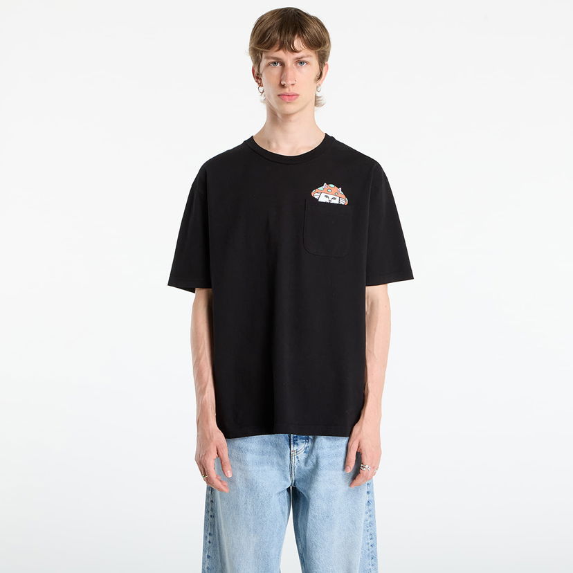 Тениска RIPNDIP RIPNDIP Lord Shroomy Pocket T-Shirt Черно | RNDFALL25141