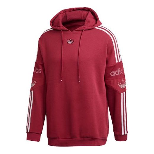 Суитчър adidas Originals Adidas Originals TS TRF Fleece Lined Hoodie Червено | ED7116, 0