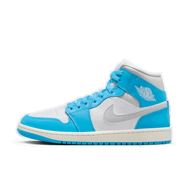 Кецове и обувки Jordan Air Jordan 1 Mid Dark Powder Blue Синьо | BQ6472-400, 1