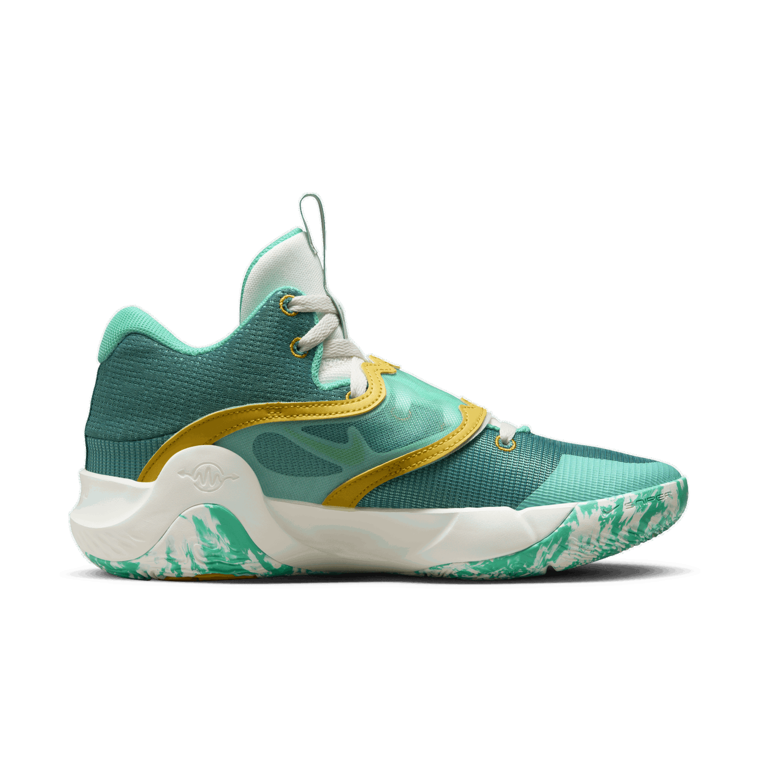 Кецове и обувки Nike KD Trey 5 X Зелено | DD9538-300, 1