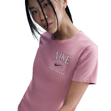 Тениска Nike Club Sportswear T-Shirt Розово | IB2447-619, 2