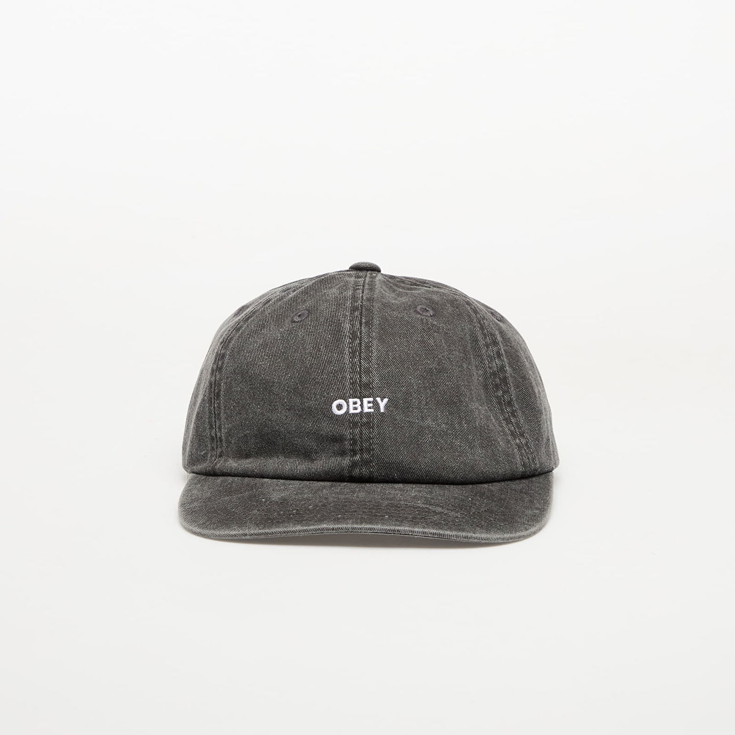 Шапка с козирка OBEY OBEY Pigment Bold 6 Panel Strapback Cap Черно | 100580418-BLK, 0