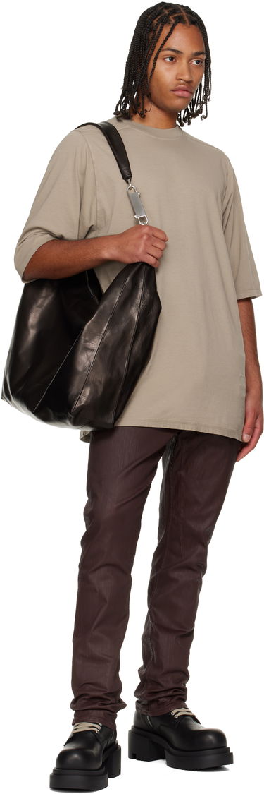 Тениска Rick Owens Concordians Oversized T-Shirt Бежово | DU02E7262 FSLP, 3