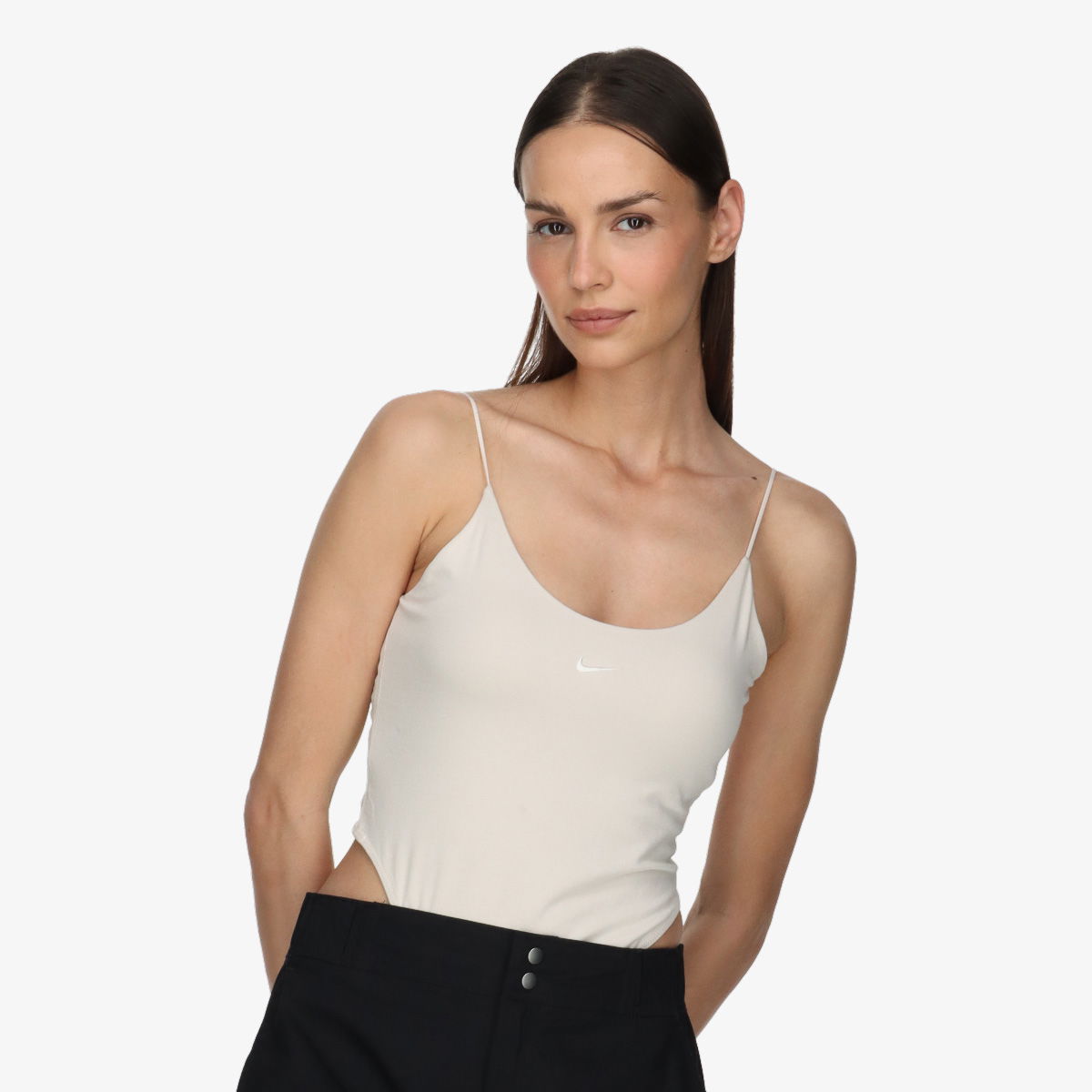 боди Nike W NSW NK CHLL KNT CAMI BDYSUIT Бяло | FN3658-104, 0