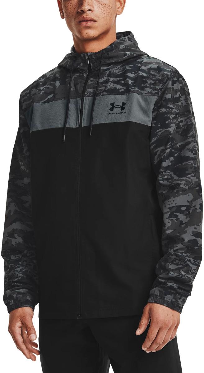 Ветровка Under Armour Sportstyle Camo Hooded Windbreaker Черно | 1361622-001