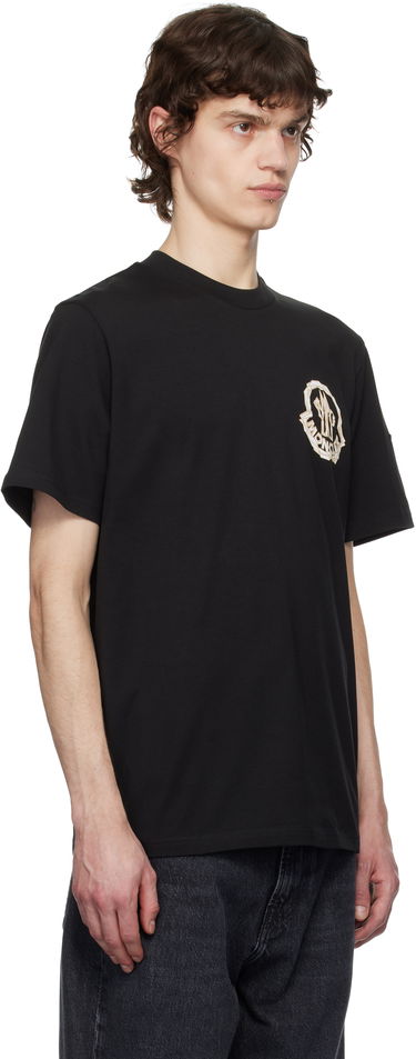 Тениска Moncler Moncler Archivo Creativo T-Shirt Черно | K10918C0005289AJS, 1