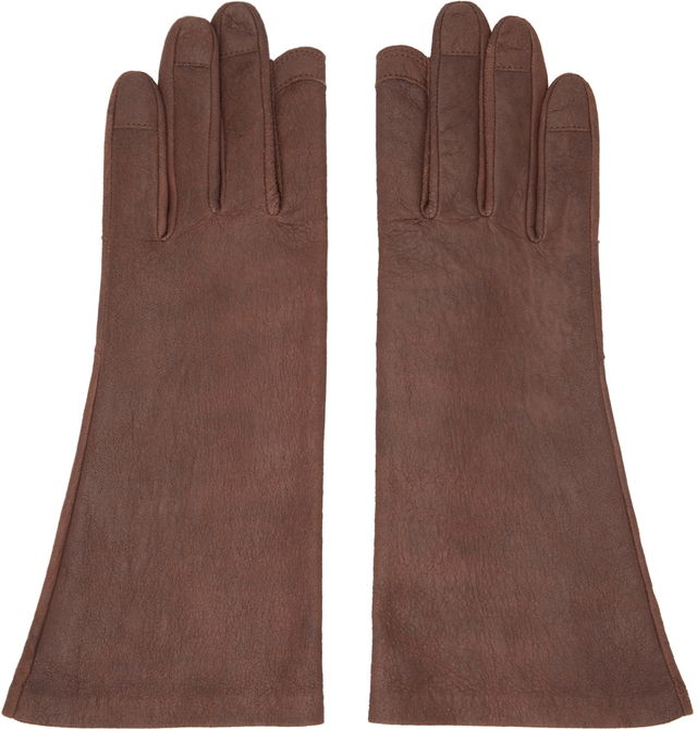 Short Leather Gloves