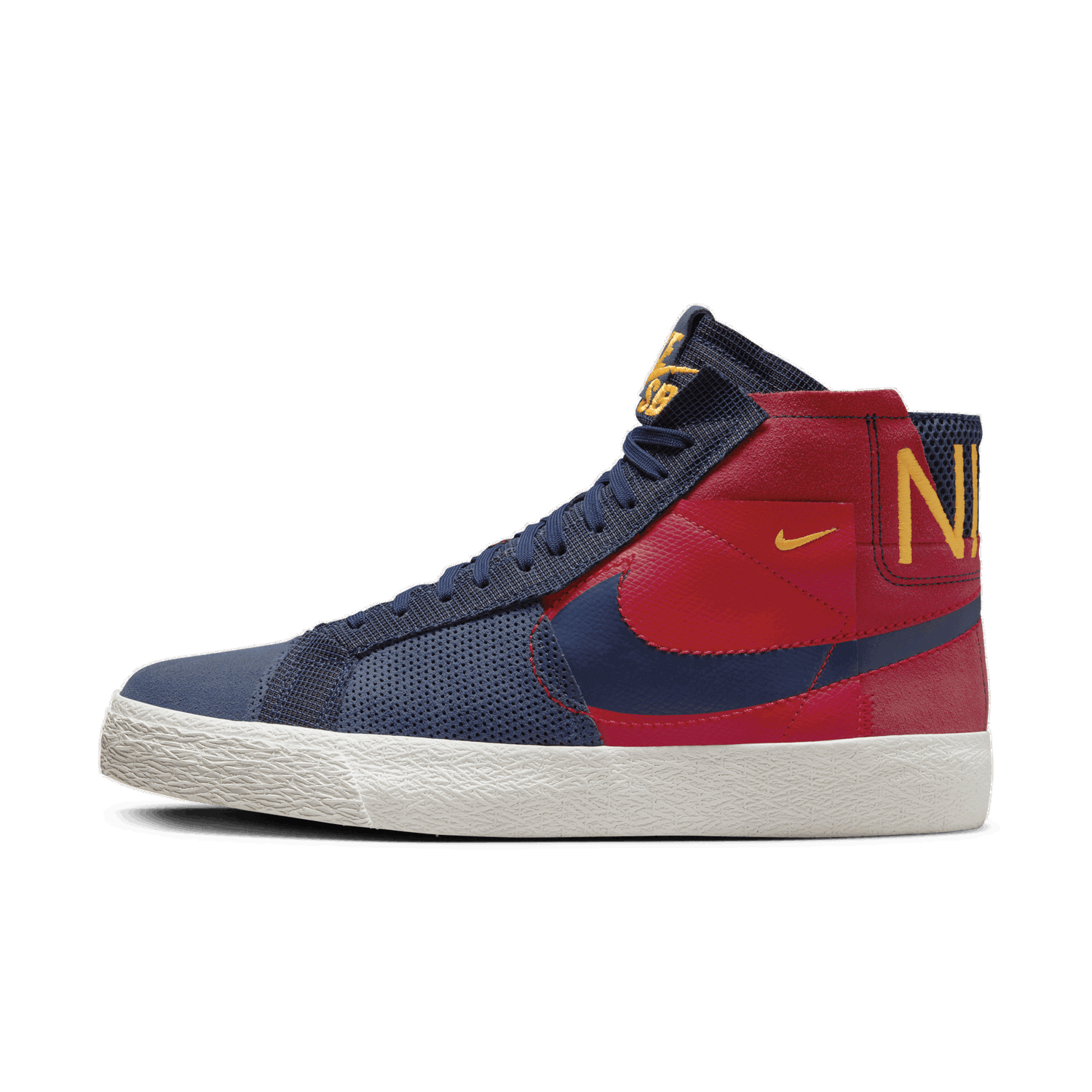 Кецове и обувки Nike SB Zoom Blazer Mid Premium Червено | FD5113-600, 0