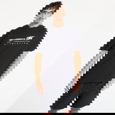 Тениска New Balance Linear Graphic T-Shirt Черно | MT53525BK, 0