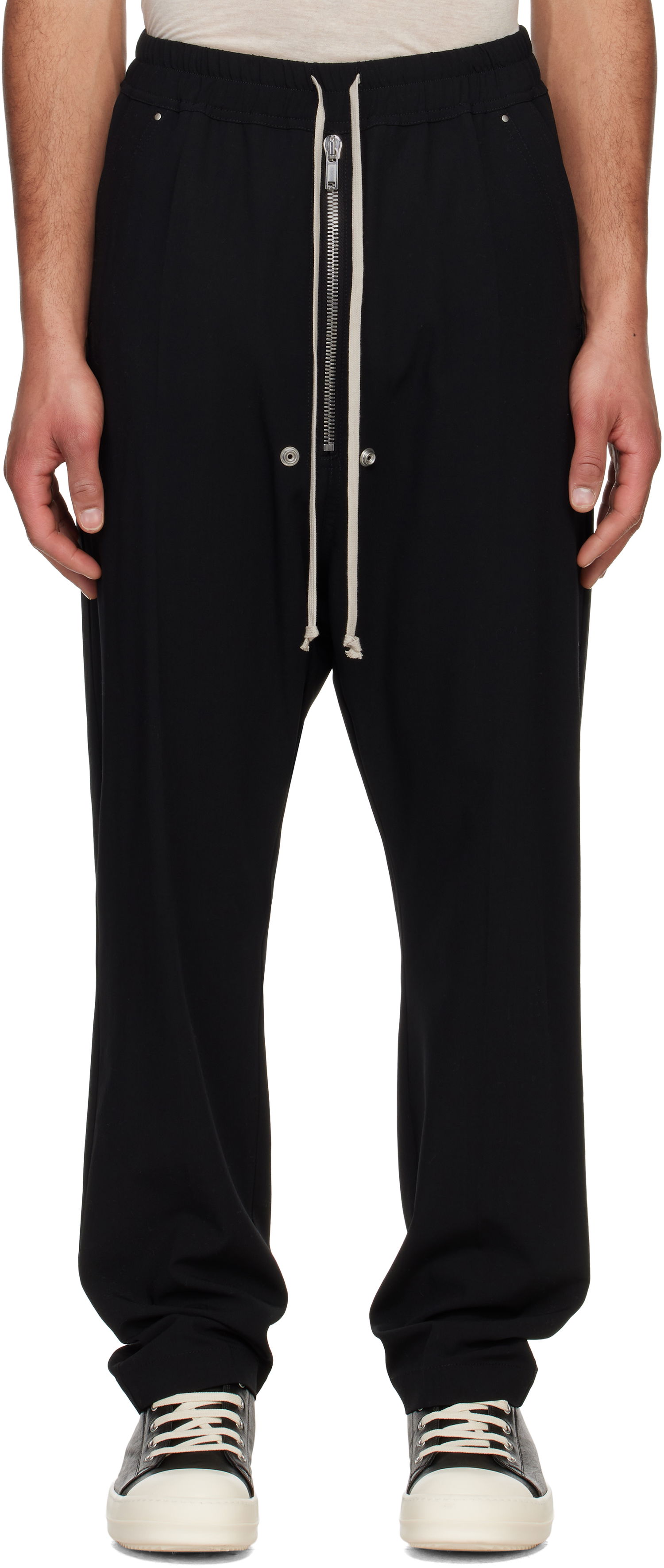 Панталони Rick Owens Rick Owens Hollywood Bela Trousers Черно | RU01E5361 WLP, 0