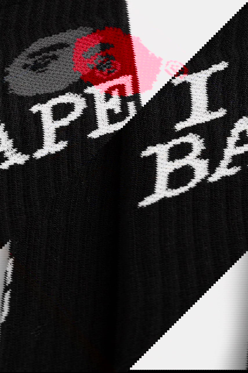 Чорапи BAPE A Bathing Ape Ilove Bape Socks Черно | 1K80184004, 1