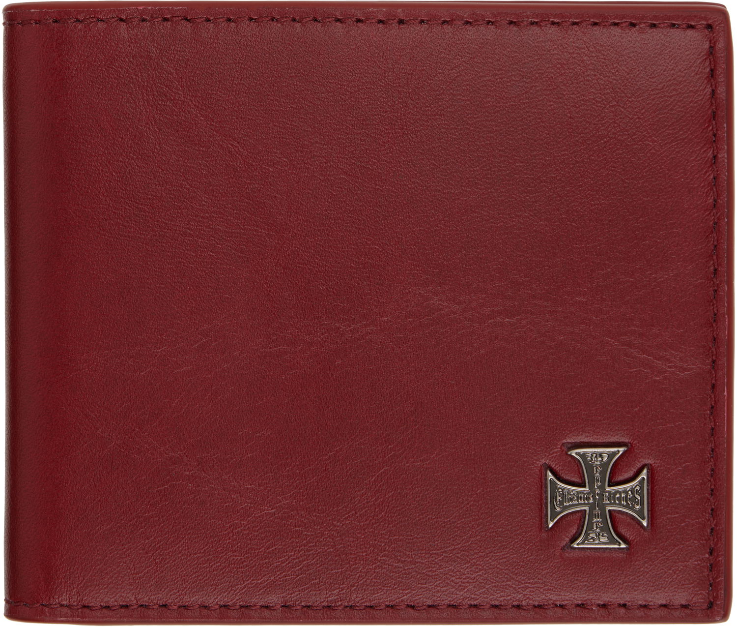 Портфейл Enfants Riches Déprimés Enfants Riches Déprimés Cross Emblem Leather Wallet Червено | 100-413, 0