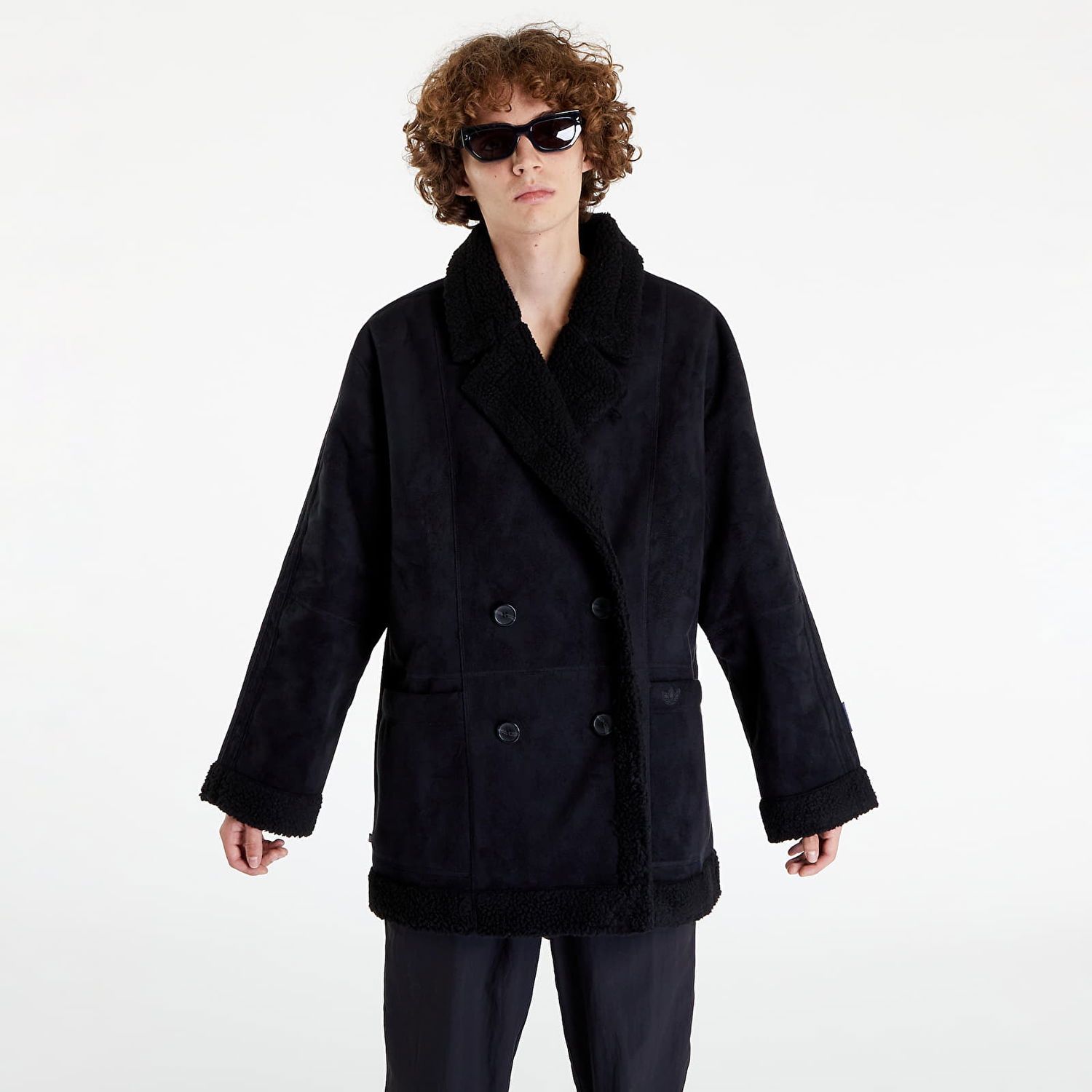 Палта adidas Originals Version Sherpa Jacket Черно | HM5111, 0