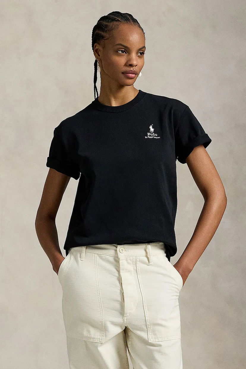 Тениска Polo by Ralph Lauren Polo Ralph Lauren T-Shirt Черно | 211971712