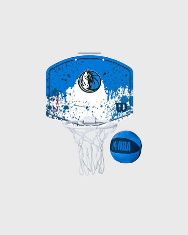 Спортна екипировка Wilson Tennis Dallas Mavericks NBA Team Mini Hoop Set Синьо | WTBA1302DAL, 2